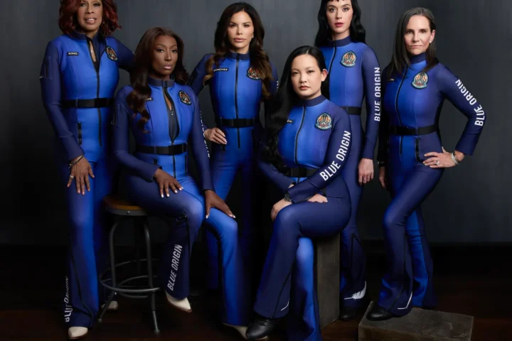 Blue Origin flight live updates: Katy Perry and star-studded crew return from brief space launch