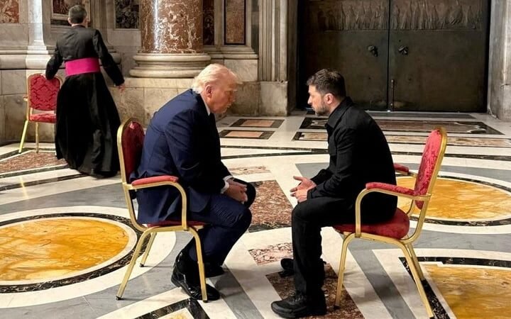 Zelensky says Rome meeting with Trump could be 'historic'