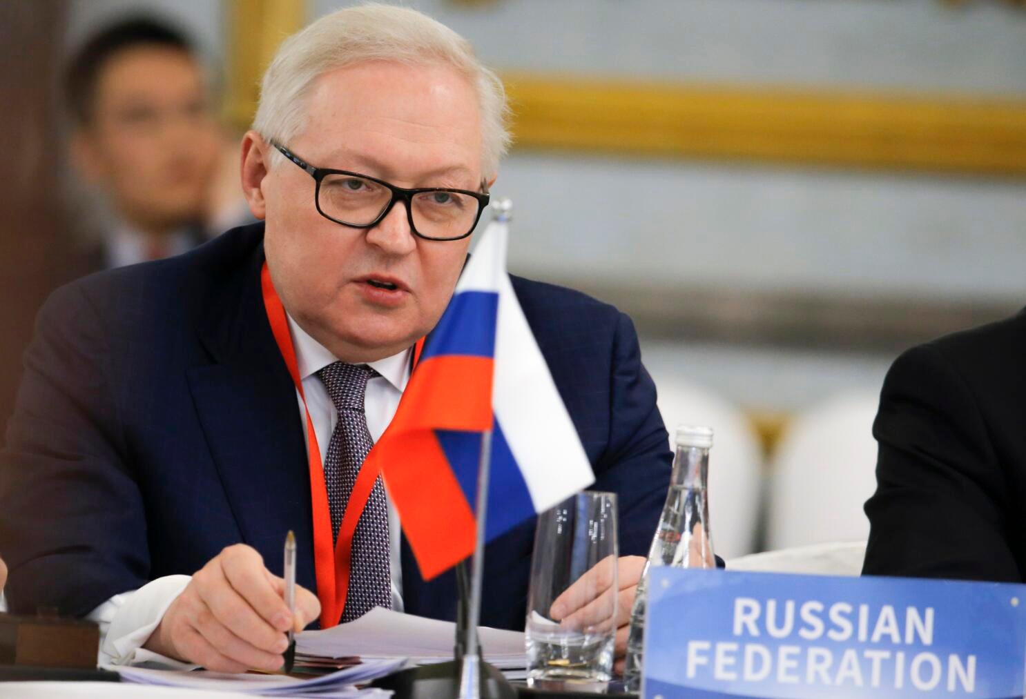 Russian delegation under sanctions attends Geneva summit, raising international concerns