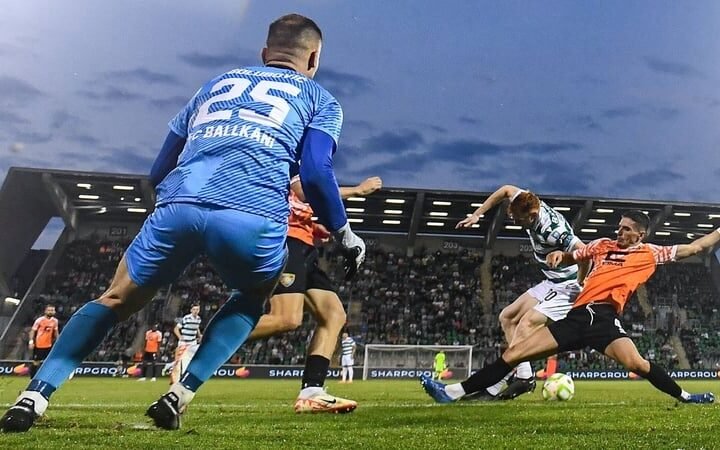 Stephen Bradley salutes Shamrock Rovers 'unplayable' European hero Rory Gaffney
