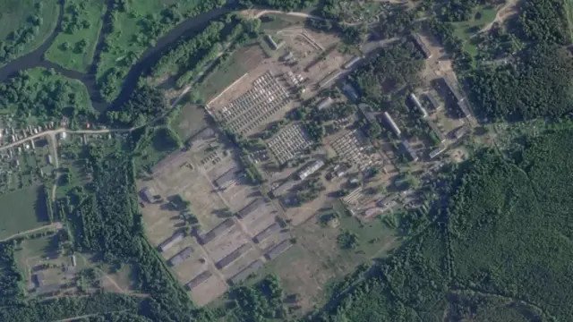 Secret military base under construction near Minsk