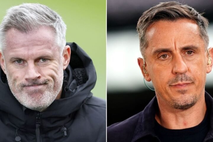 Jamie Carragher clarifies comments about long throws after Gary Neville's misinterpretation