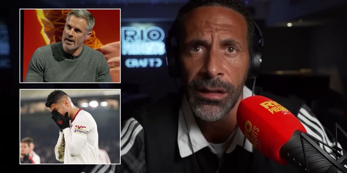 Rio Ferdinand criticizes Jamie Carragher’s ‘disrespectful’ remarks about Casemiro