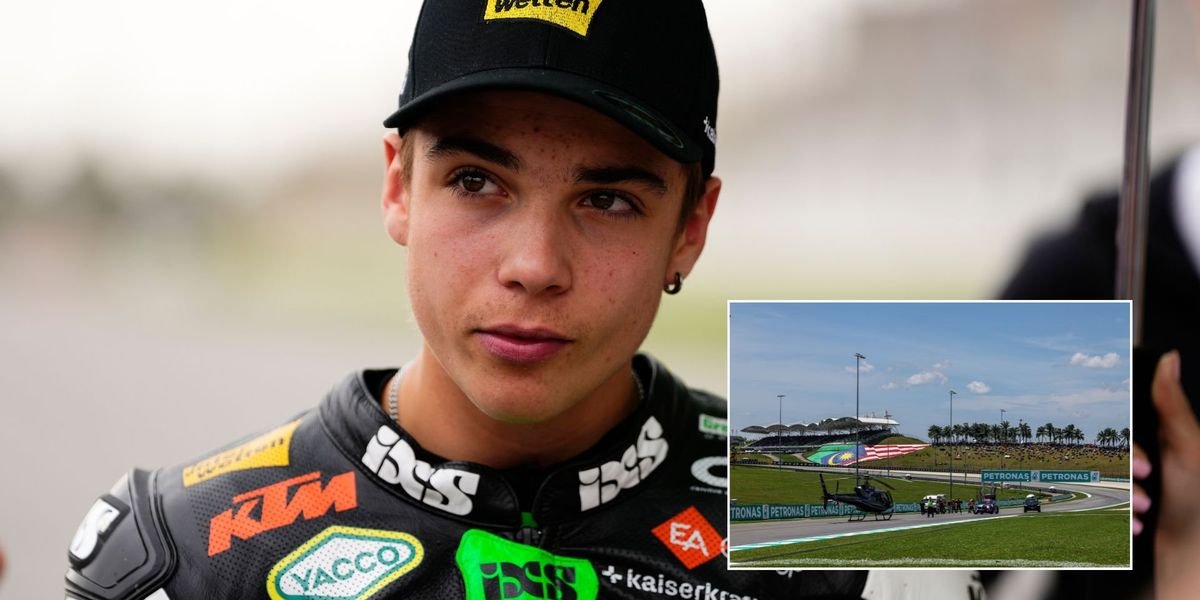 Swiss Moto3 rider Noah Dettwiler in critical condition after serious crash in Malaysia