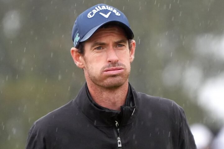 Andy Murray explores new career as golf caddy after retirement from tennis