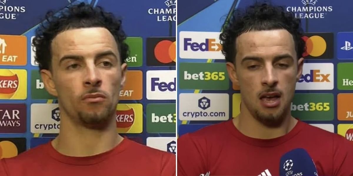 Curtis Jones expresses frustration over Liverpool's disappointing defeat to PSV Eindhoven