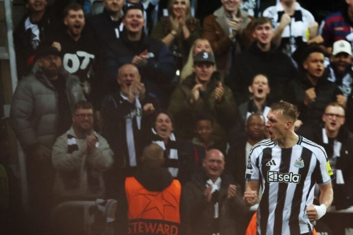 Dan Burn's header secures Newcastle's 2-0 Champions League victory over Athletic Bilbao