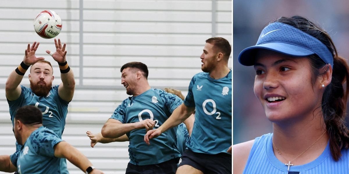 Emma Raducanu enhances England rugby team preparations ahead of All Blacks match