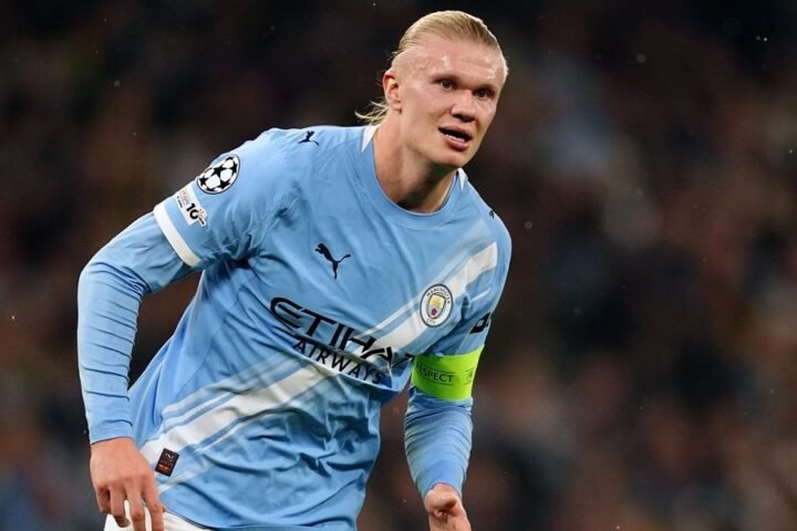 Erling Haaland sets Champions League record with fifth consecutive goal for three clubs