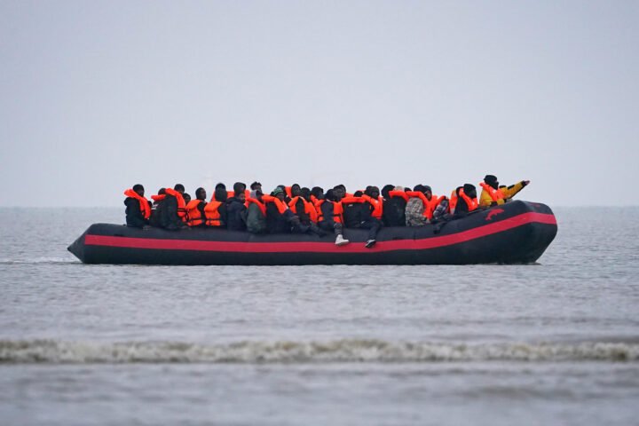 French authorities intercept smaller number of small boats since 'one-in, one-out' agreement