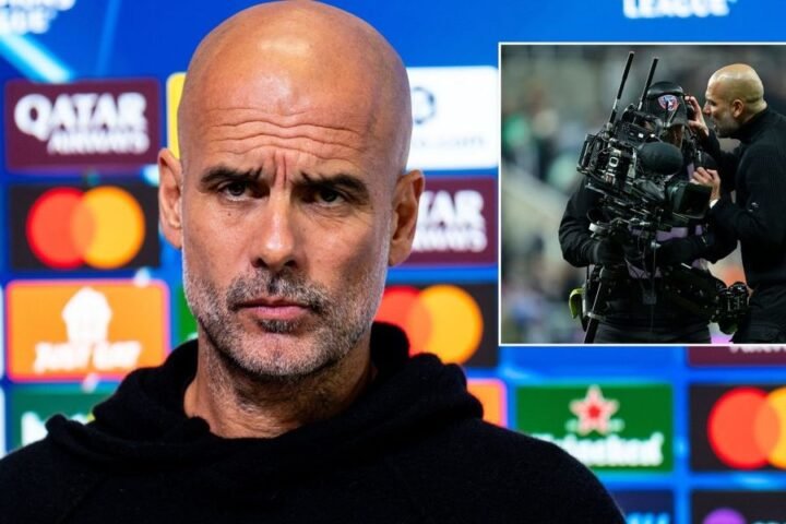 Guardiola admits to feeling embarrassed and ashamed after post-match confrontation with cameraman
