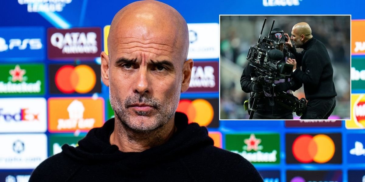 Guardiola admits to feeling embarrassed and ashamed after post-match confrontation with cameraman