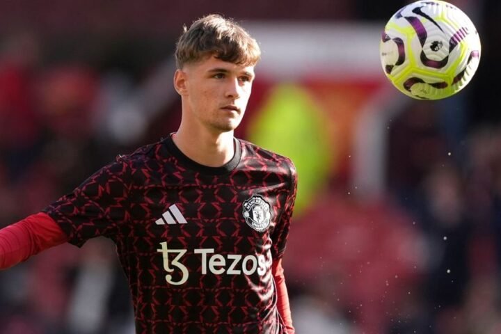 Jack Fletcher named in Manchester United squad for Premier League match against Tottenham