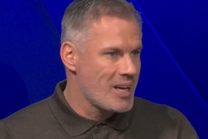 Jamie Carragher apologizes after Eberechi Eze's hat-trick leads Arsenal past Tottenham