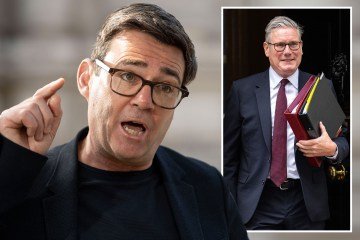 Labour MP calls for Andy Burnham to succeed Keir Starmer as Prime Minister