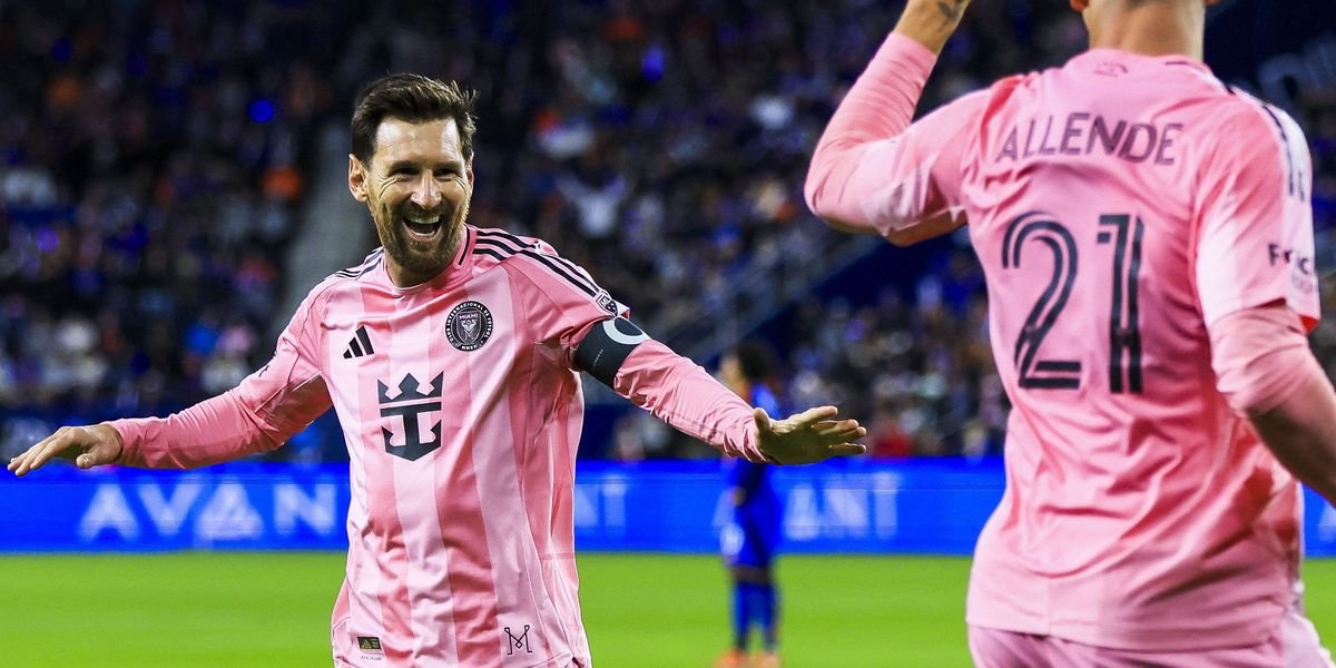 Lionel Messi reaches 1,300 career goal contributions, setting a new record in football