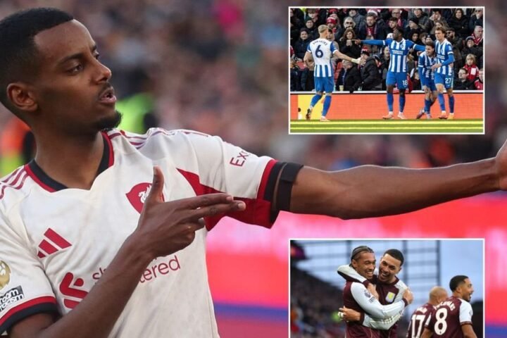 Premier League round-up: Liverpool, Brighton and Aston Villa secure important victories