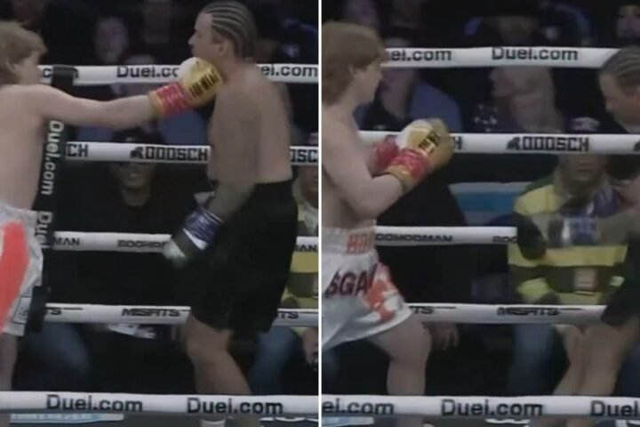 Sean Stewart suffers 15-second knockout in professional boxing debut against Brendon Davis