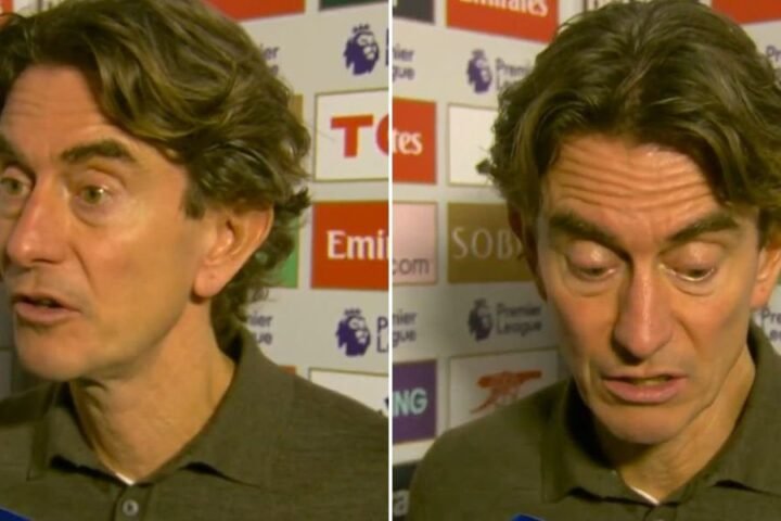 Thomas Frank takes responsibility for painful Tottenham defeat to Arsenal in North London derby