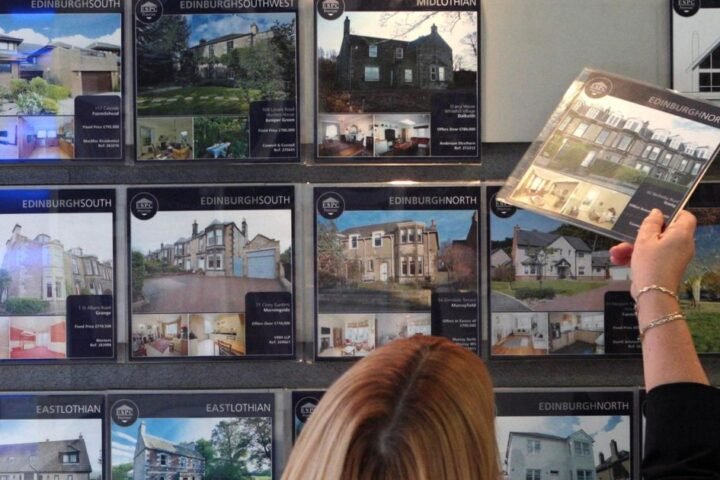 UK house prices decline in the South while rising in the North and Wales