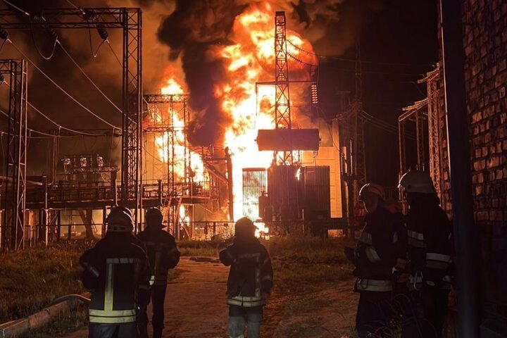Massive overnight strike hits Ukraine’s energy and transport network