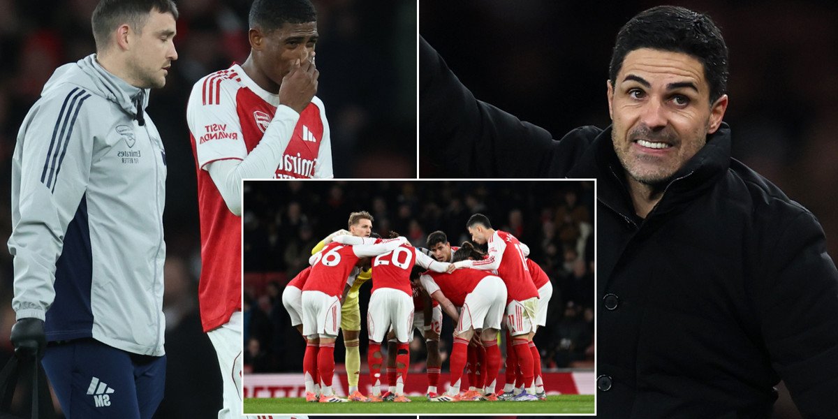 Arsenal secures 2-0 victory over Brentford to extend Premier League lead despite injury woes