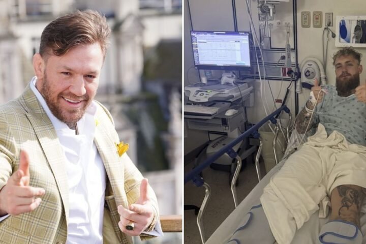 Conor McGregor praises Jake Paul following surgery for broken jaw after Joshua defeat