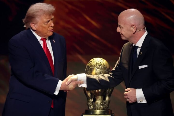Donald Trump awarded first FIFA Peace Prize during World Cup draw ceremony