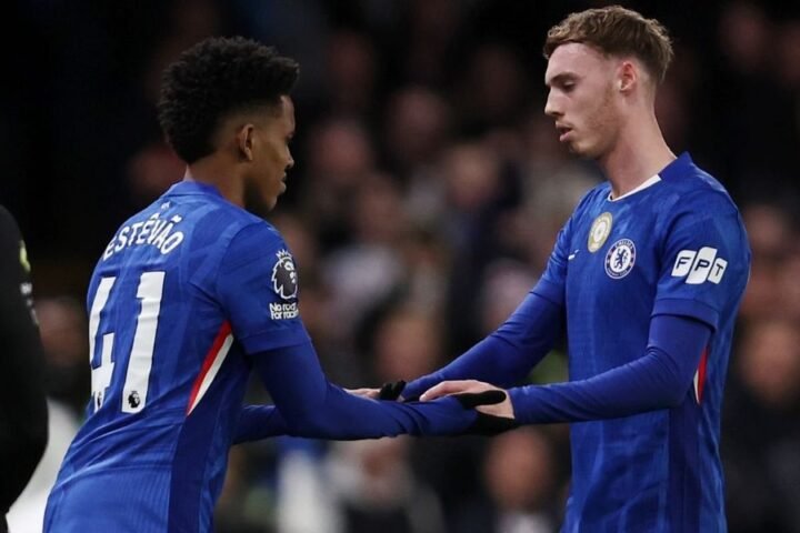 Enzo Maresca addresses Cole Palmer's frustration during Chelsea's loss to Aston Villa
