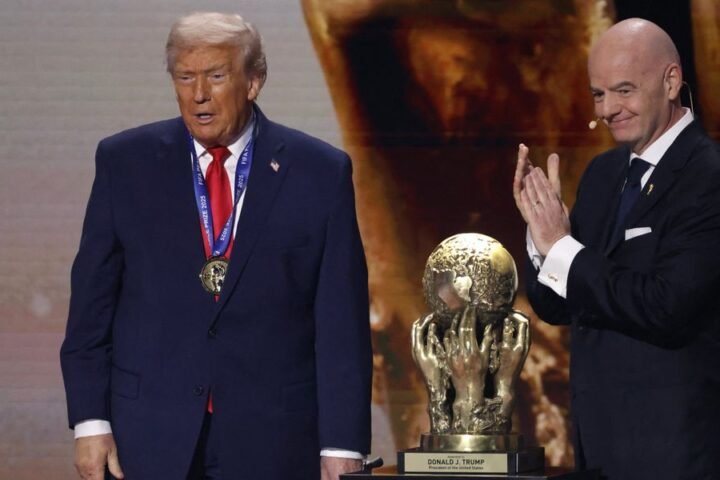 Fifa president faces scrutiny over neutrality after Trump peace prize award