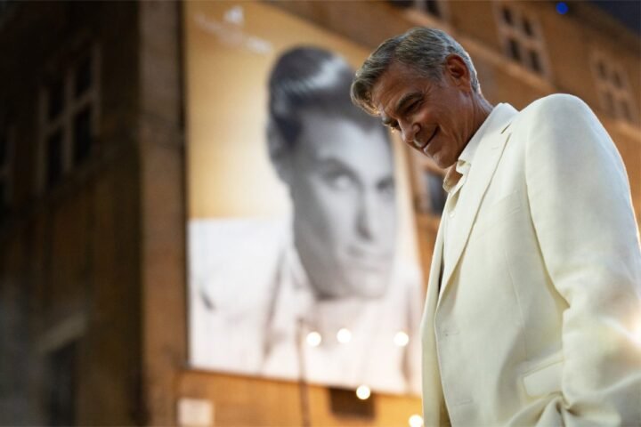 George Clooney and Adam Sandler shine in Noah Baumbach's meta exploration of fame and regret