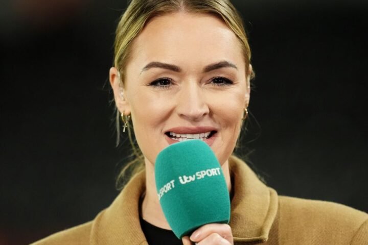 Laura Woods reassures fans after collapsing on air during England match