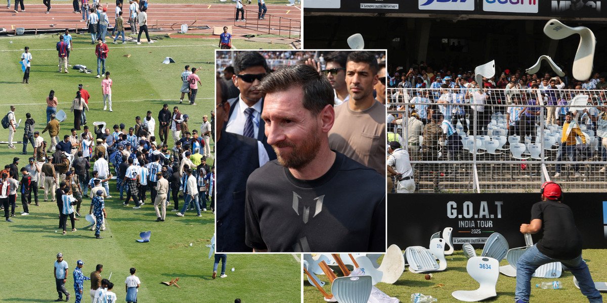 Lionel Messi's visit to India leads to chaos and fan outrage at stadium event