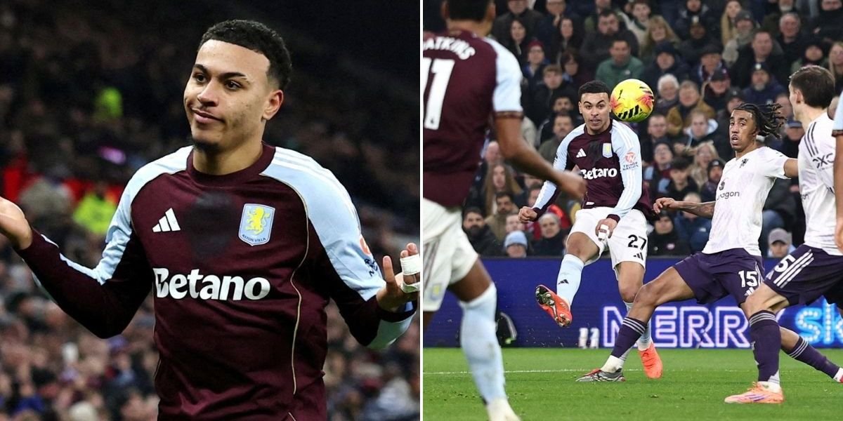 Morgan Rogers leads Aston Villa to 10th consecutive victory as Manchester United face injury setback