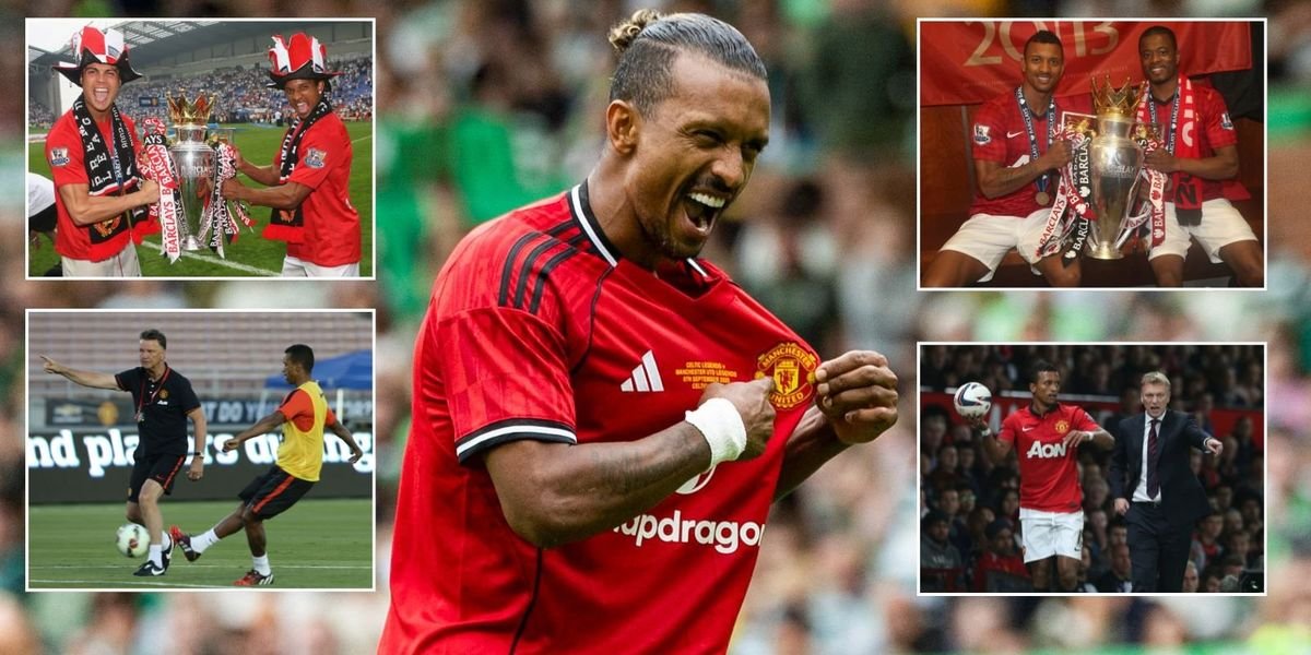 Nani reflects on his time at Manchester United under Ferguson, Moyes and van Gaal