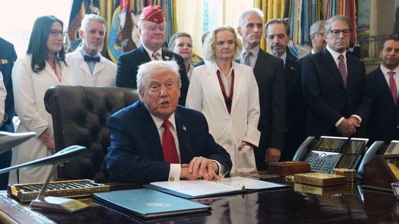 Trump issues executive order to accelerate reclassification of marijuana for medical research