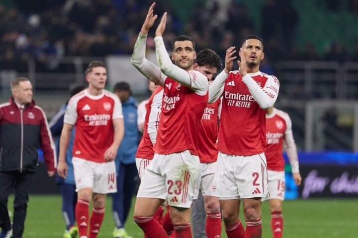 Arsenal completes perfect Champions League group stage with victory over Inter Milan