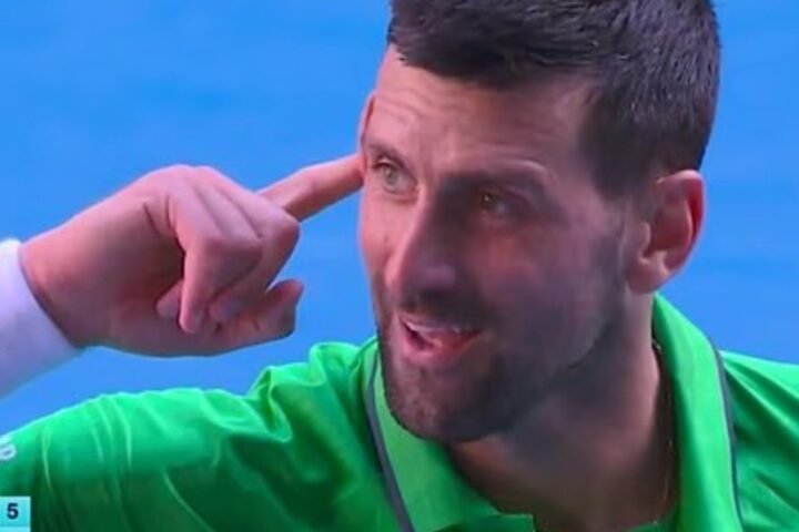 Djokovic silences heckler with wit during Australian Open warm-up victory