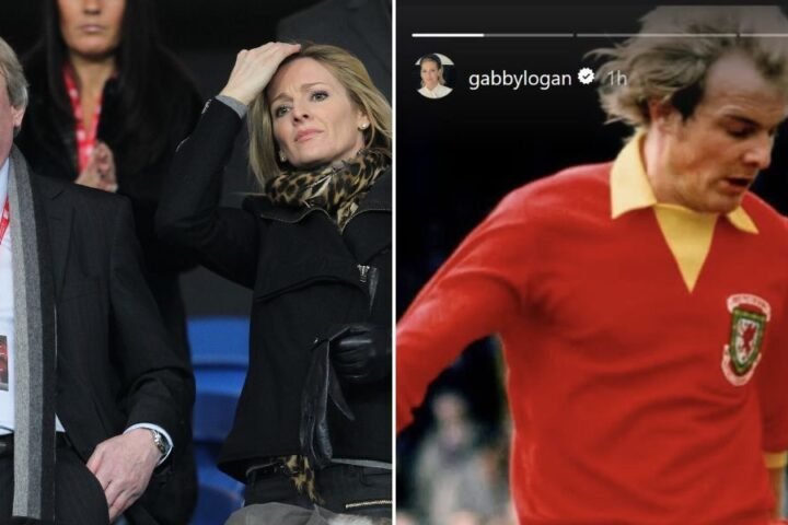 Gabby Logan mourns the loss of her father, former footballer Terry Yorath
