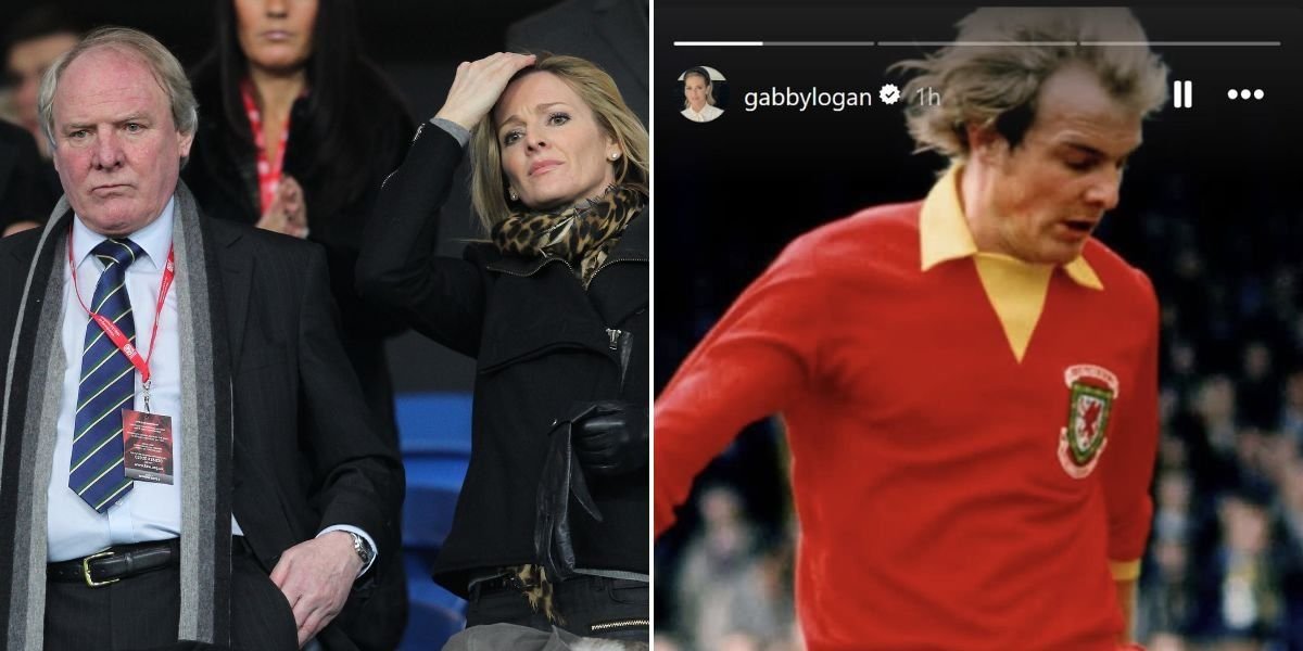 Gabby Logan mourns the loss of her father, former footballer Terry Yorath