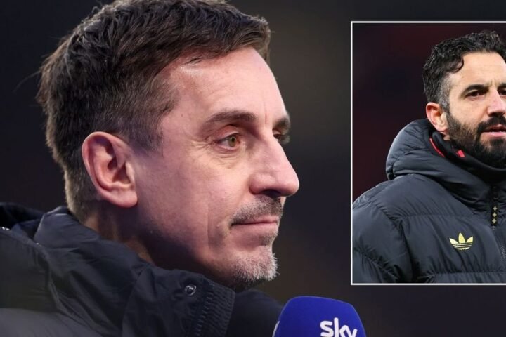 Gary Neville remarks on Ruben Amorim's discontent with Manchester United leadership