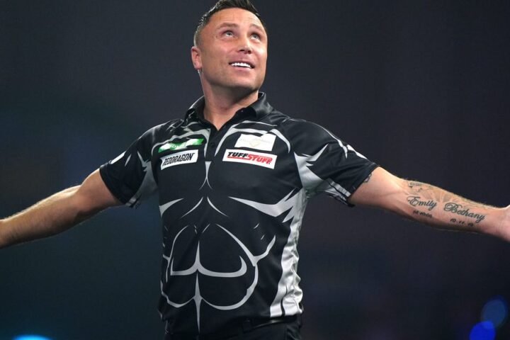 Gerwyn Price takes a playful jab at rivals after defeating Luke Littler in Bahrain