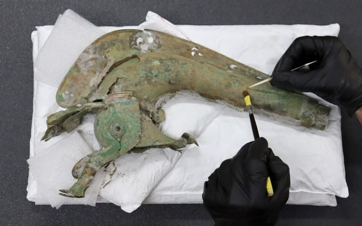 Iron Age battle trumpet discovered in Norfolk during archaeological excavation