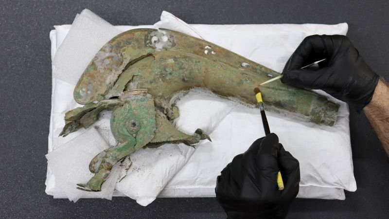 Iron Age battle trumpet discovered in Norfolk during archaeological excavation