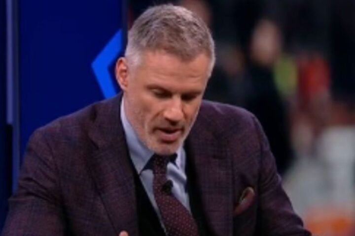 Jamie Carragher's mum surprises viewers with live call during Champions League coverage