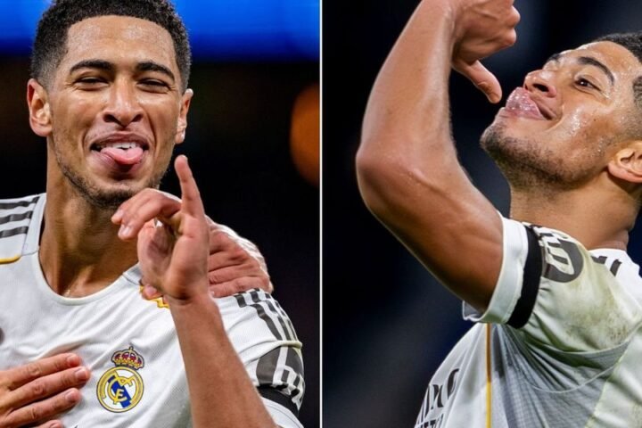 Jude Bellingham addresses drinking claims with playful goal celebration for Real Madrid
