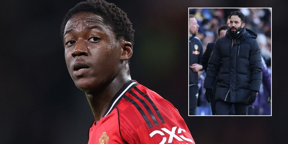 Kobbie Mainoo opts to remain with Manchester United after Ruben Amorim's dismissal