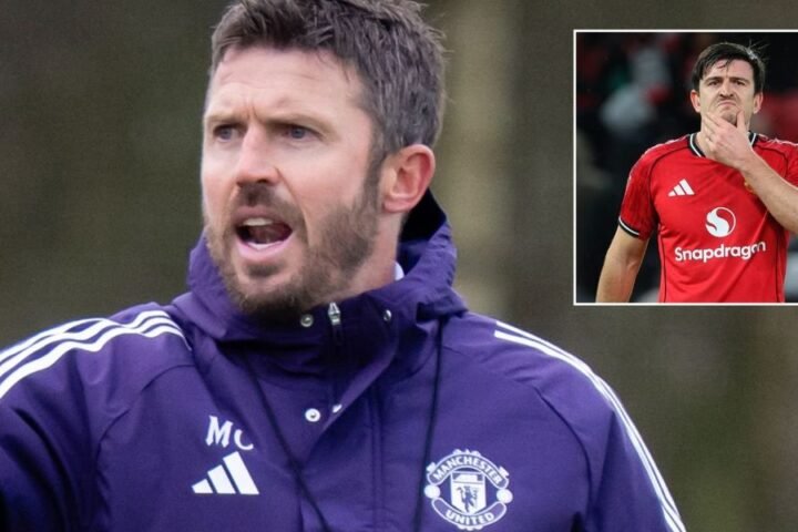 Maguire expresses Manchester United's backing for Carrick ahead of Manchester derby