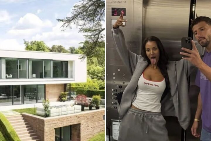Ruben Dias and Maya Jama targeted in burglary at their £4 million Cheshire home