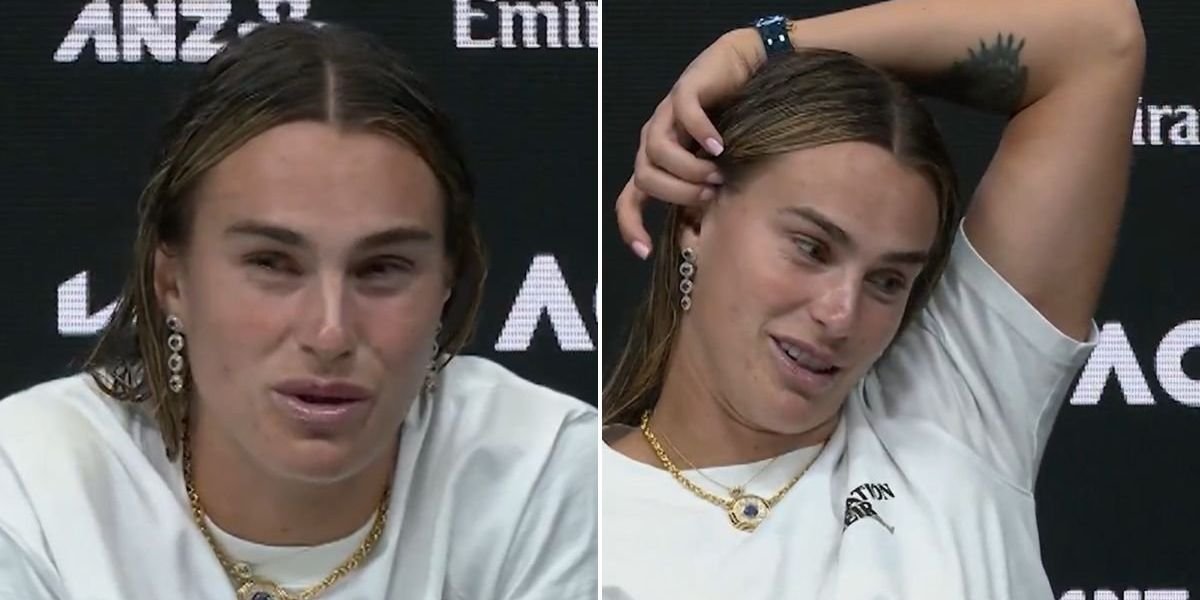 Sabalenka expresses frustration and laughter during tense press conference after Australian Open defeat